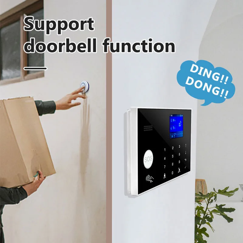 Wifi GSM Alarm System Home Wireless Security Burglar Alarm Kit Door Open Motion Sensor Smart Life Tuya App Control Suit Alexa - Image 4